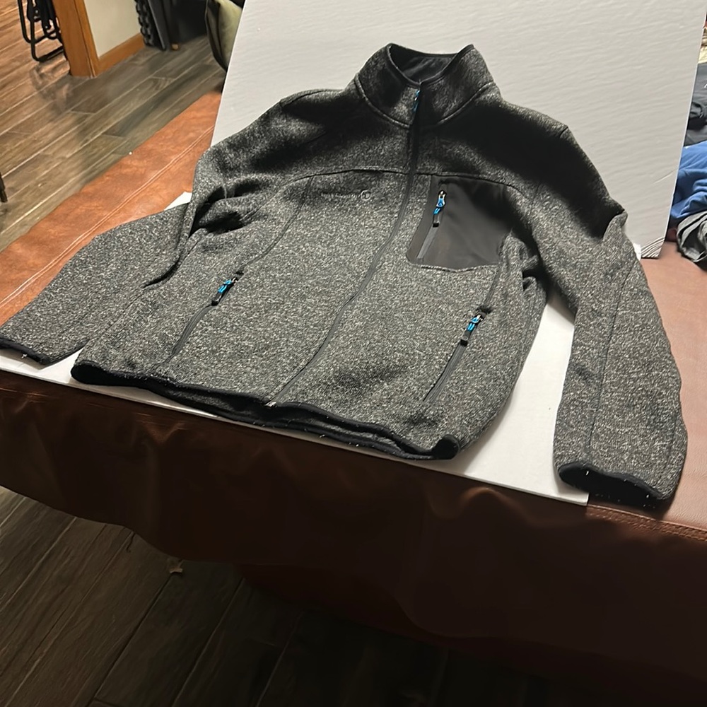 FREE COUNTRY Men’s full zip up jacket sweater Size XLarge